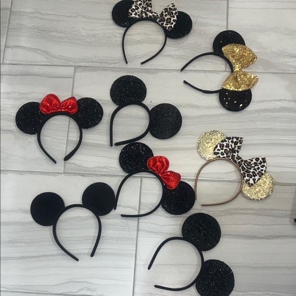 Lot of Mouse Ear Headbands - Picture 1 of 4
